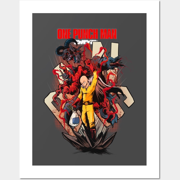 One punch Wall Art by Rys studio